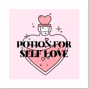 "POTION FOR SELF LOVE"| love collection Posters and Art